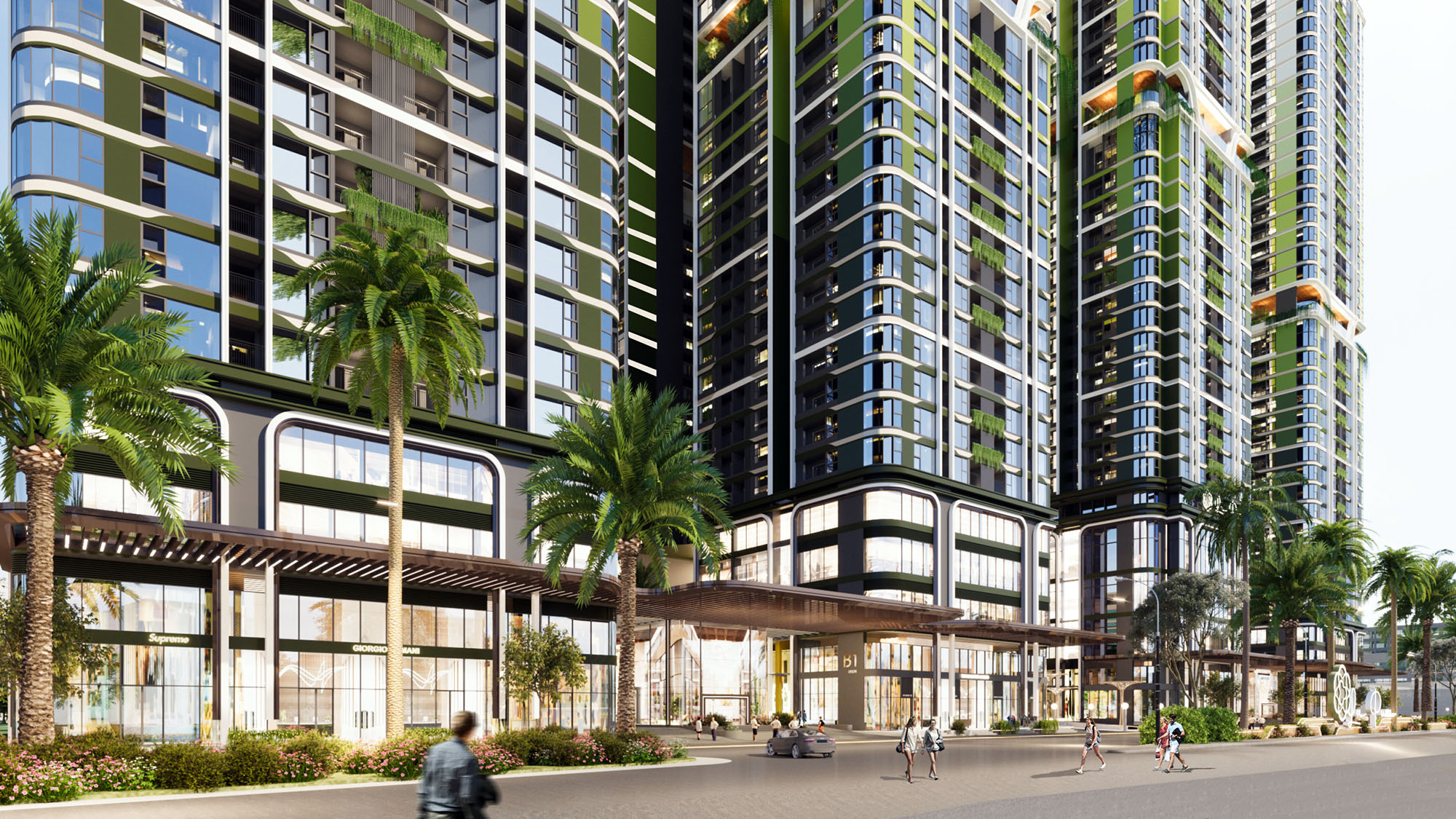 Shophouse khối đế Monrei Saigon